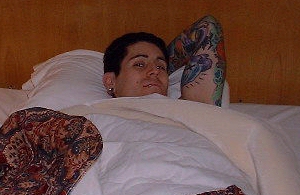 Davey....in bed!