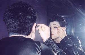 Davey....in makeup!