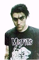 Davey....in a Misfits t-shirt!