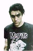 Davey....in a Misfits t-shirt!